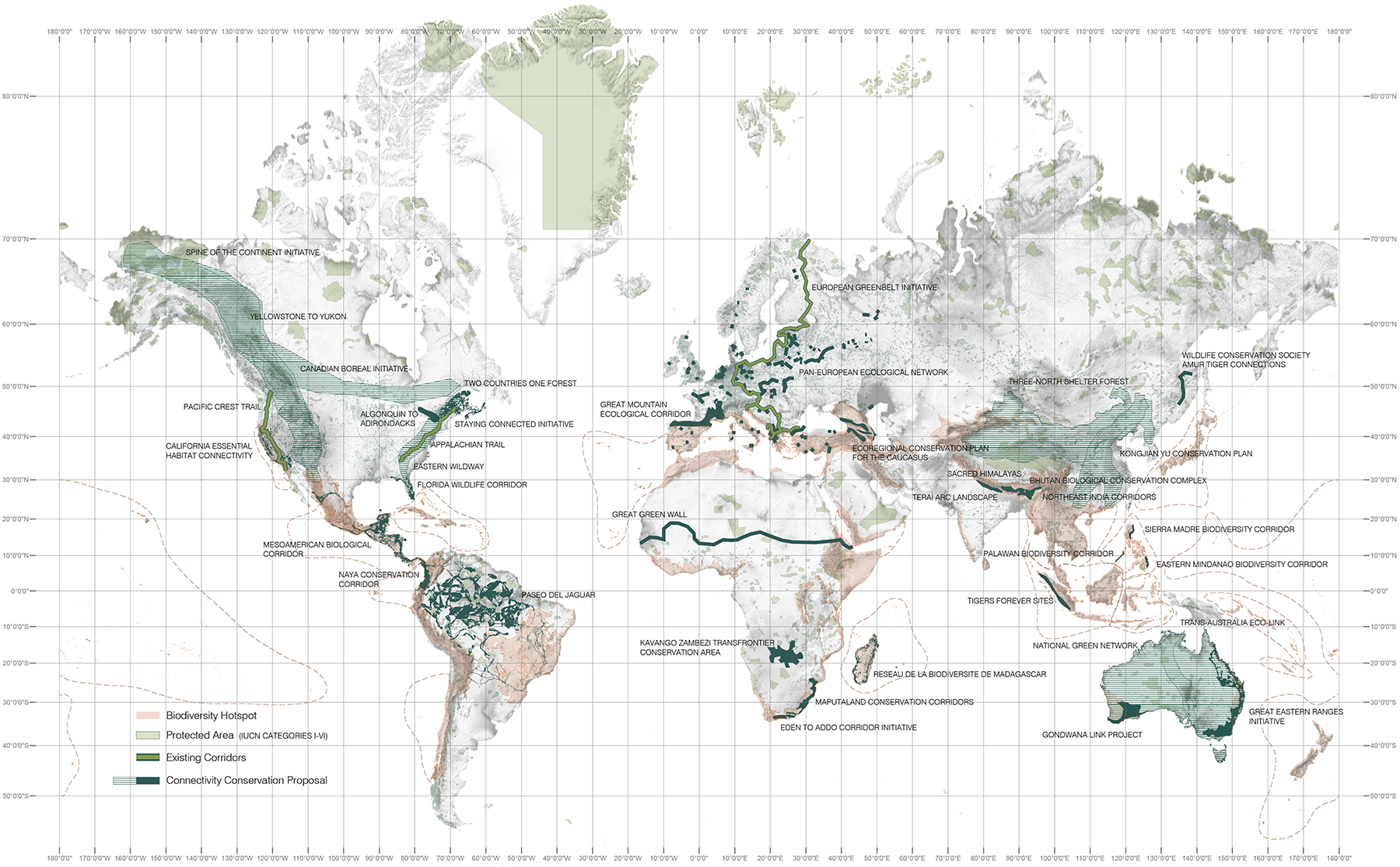 World Maps - Global Landscape Connectivity Projects